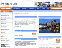 Tablet Screenshot of ipswichlife.com